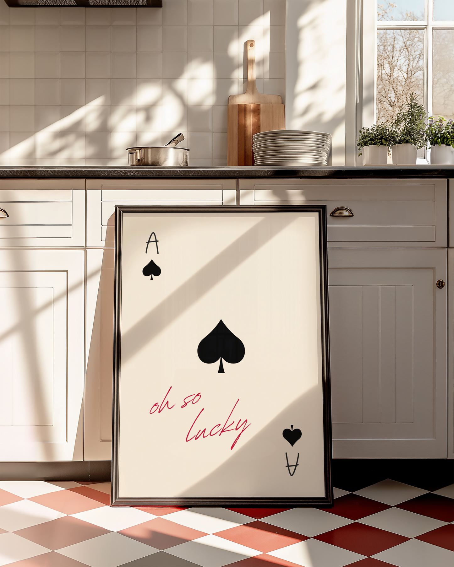 Oh So Lucky Print