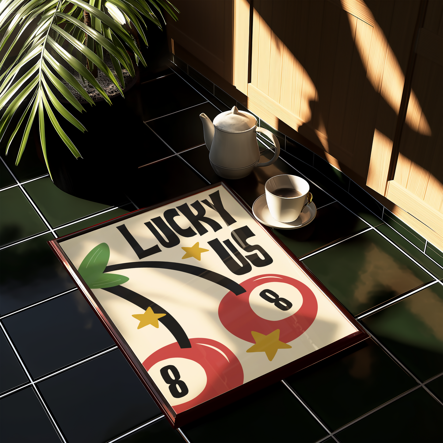 Lucky Us Print - BYHONEYSTUDIOS