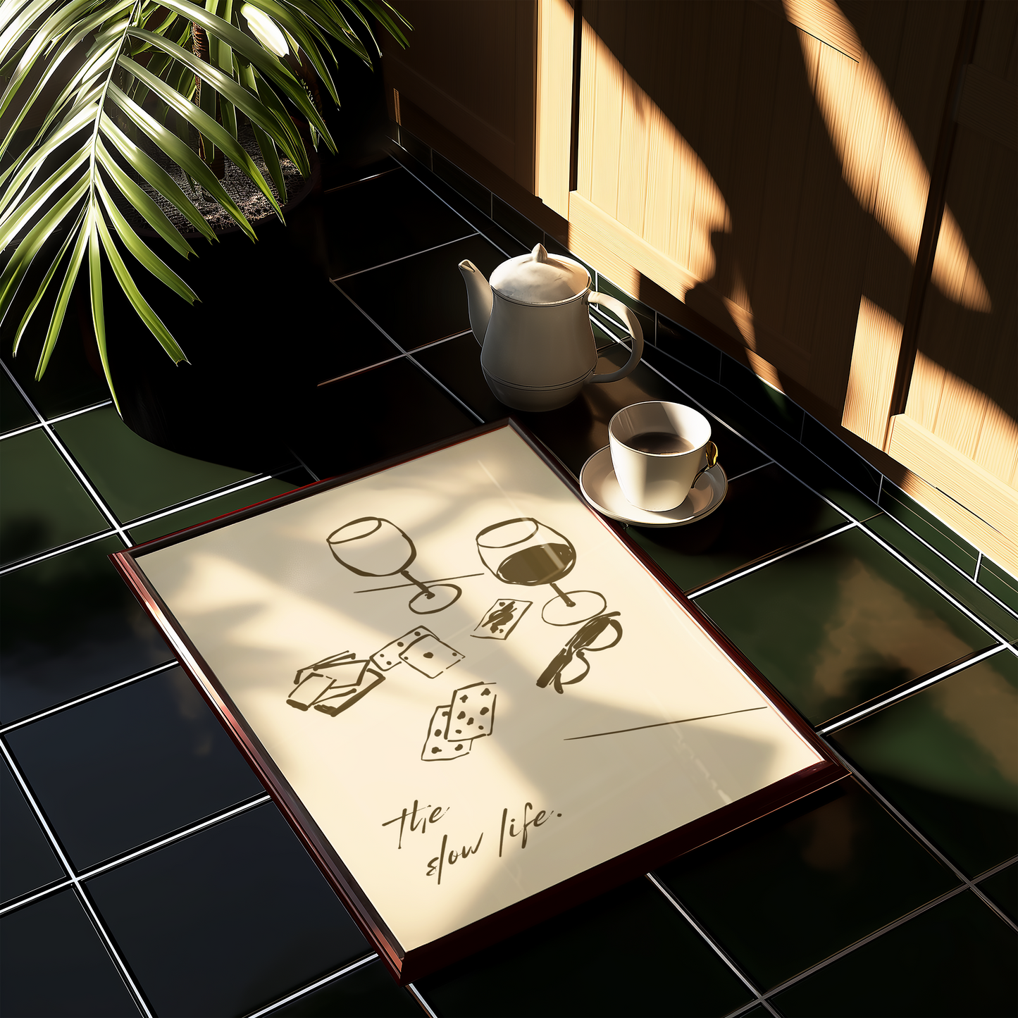 The Slow Life Print