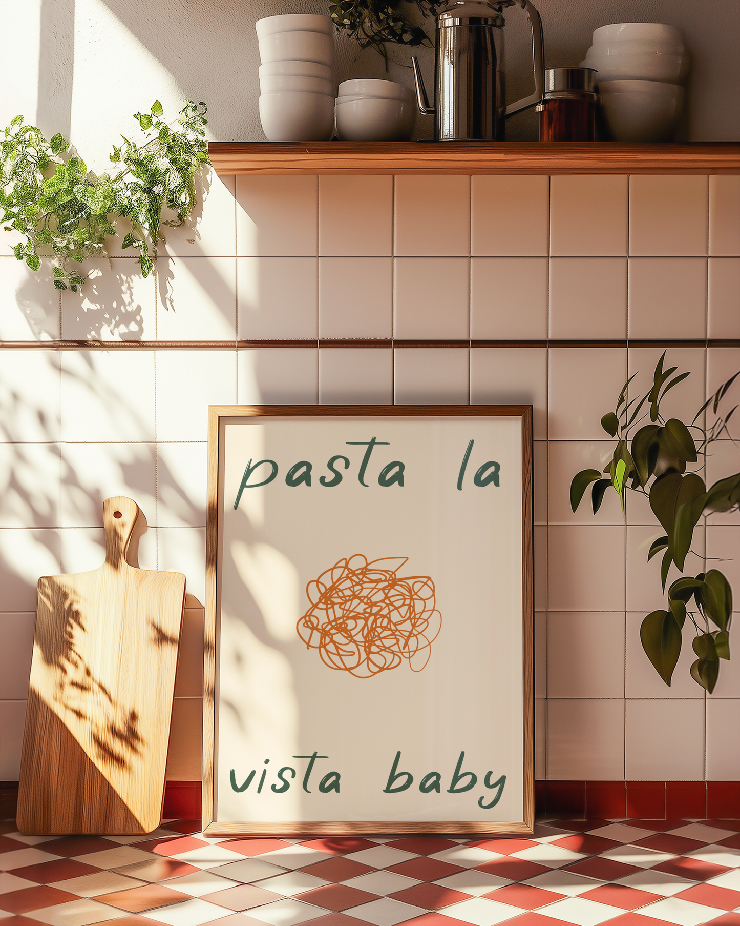 Pasta La Vista Print