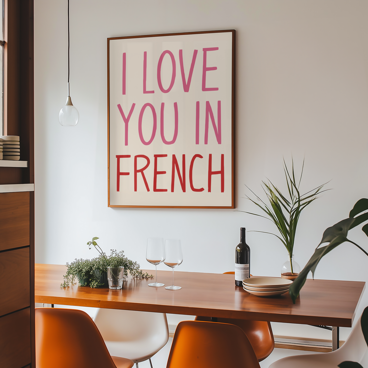 I Love You In French Print - BYHONEYSTUDIOS