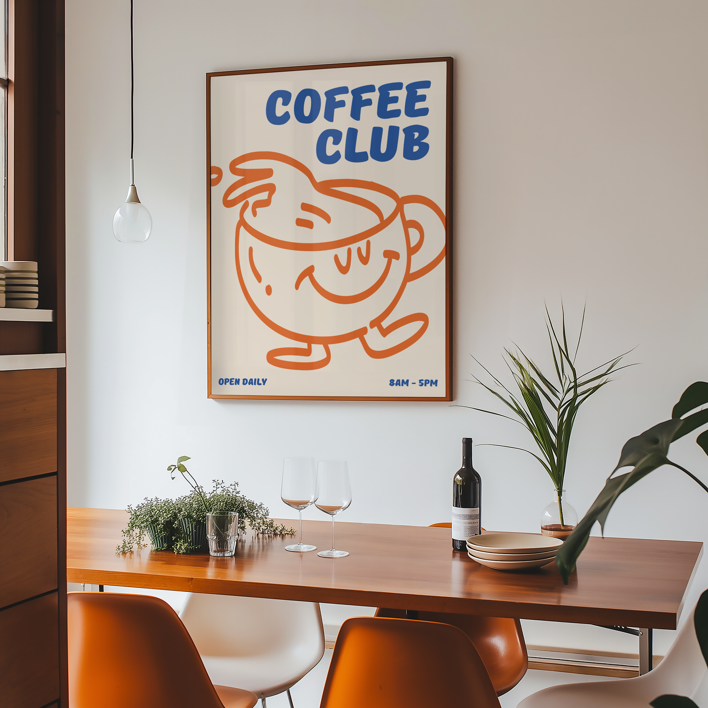 Coffee Club Print - BYHONEYSTUDIOS