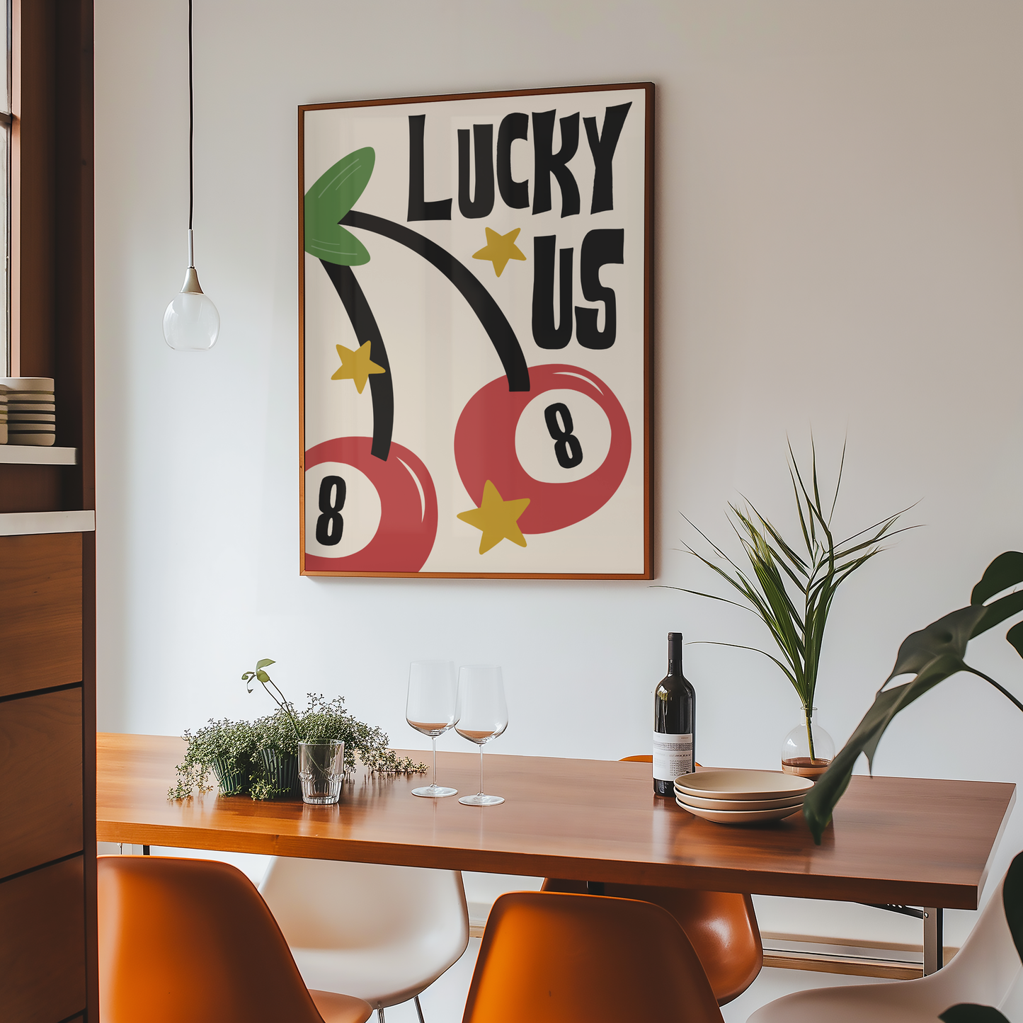 Lucky Us Print - BYHONEYSTUDIOS