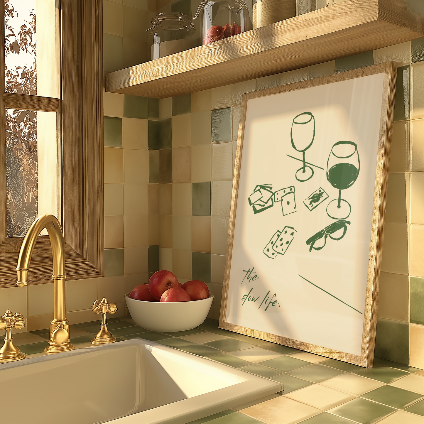 The Slow Life Print