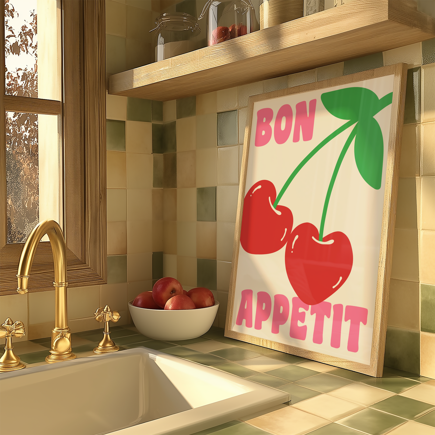 Bon Appetit Print - BYHONEYSTUDIOS
