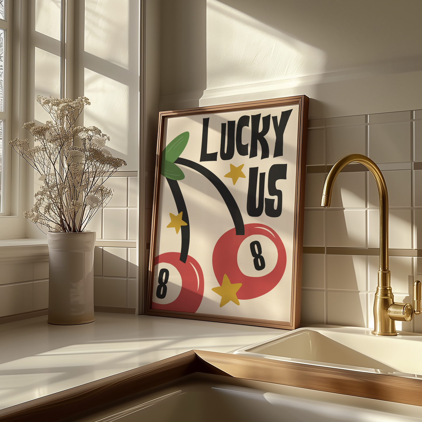 Lucky Us Print - BYHONEYSTUDIOS
