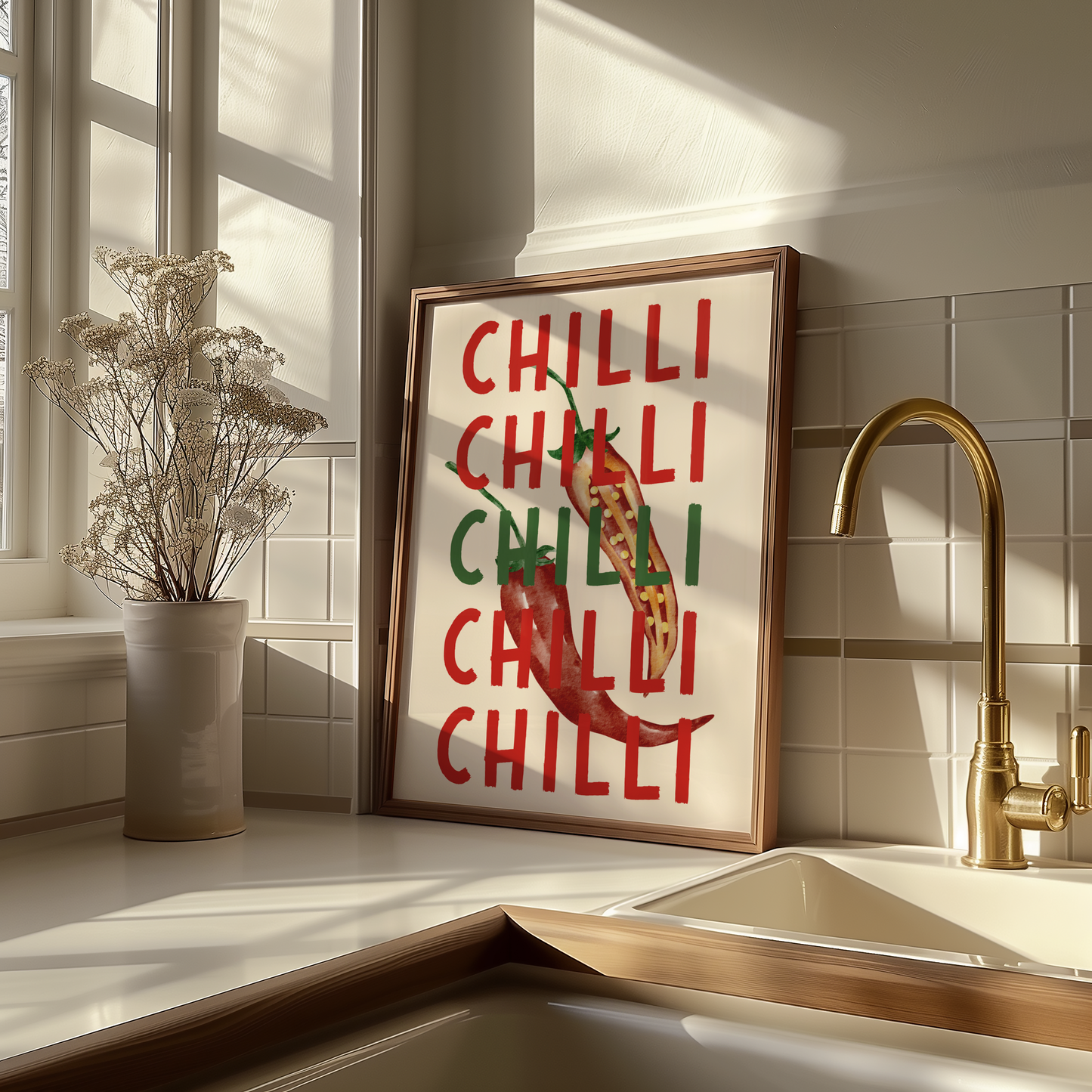 Chilli Repeat Print - BYHONEYSTUDIOS