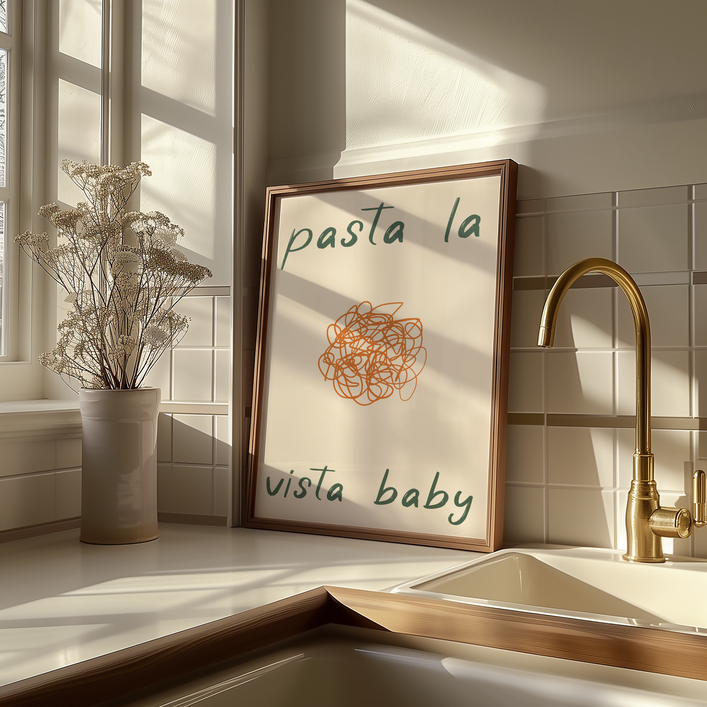 Pasta La Vista Print
