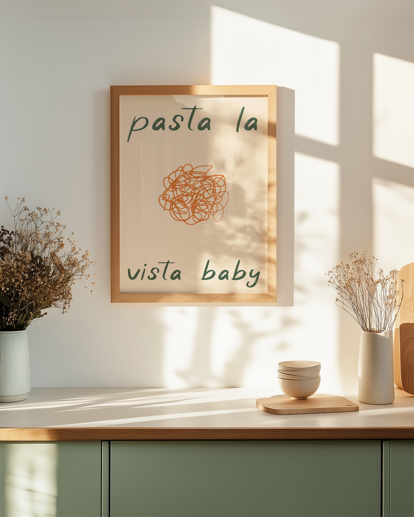 Pasta La Vista Print