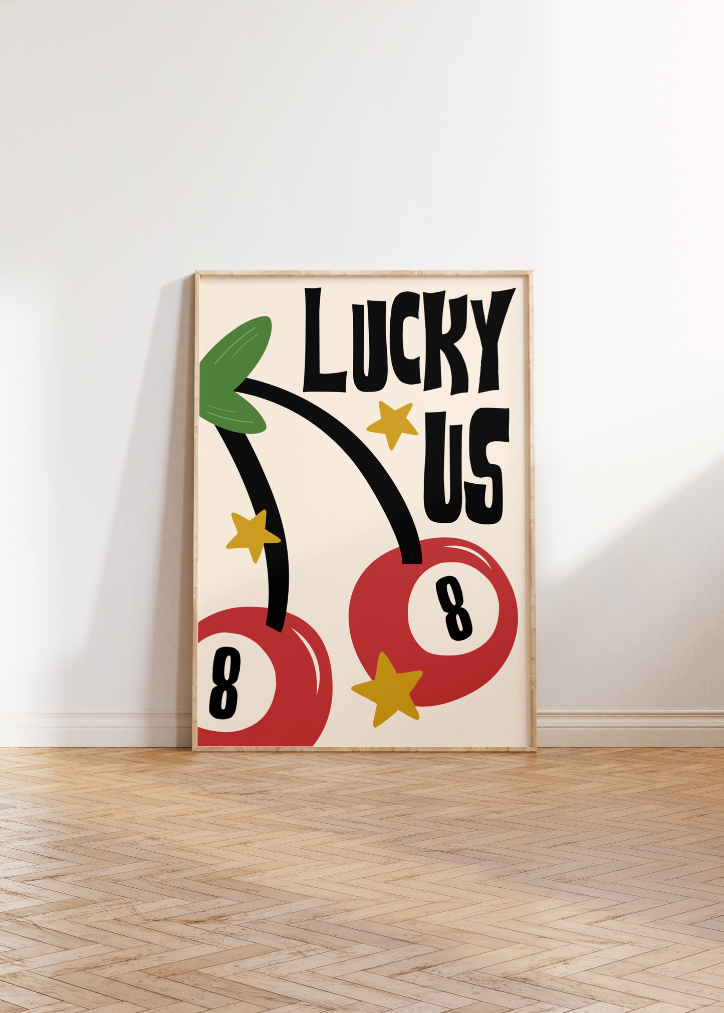 Lucky Us Print - BYHONEYSTUDIOS