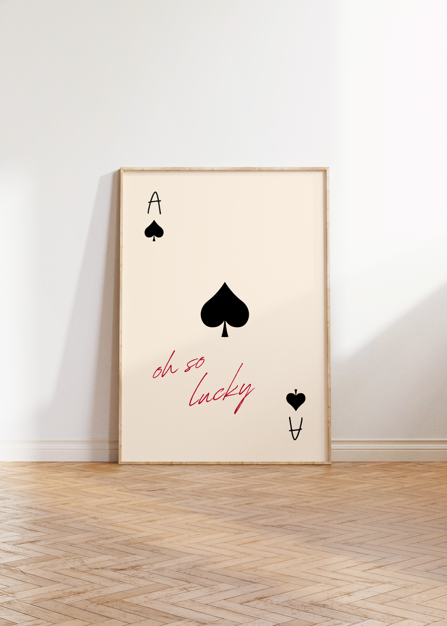Oh So Lucky Print