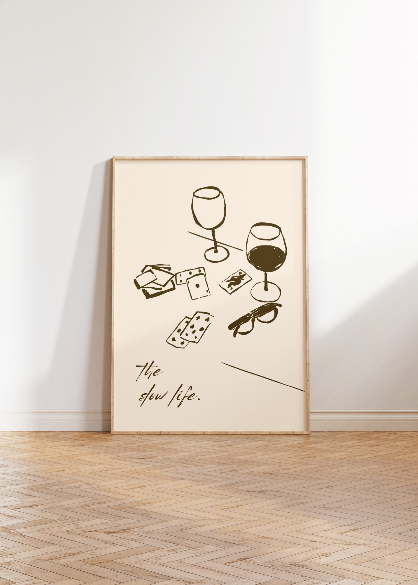 The Slow Life Print
