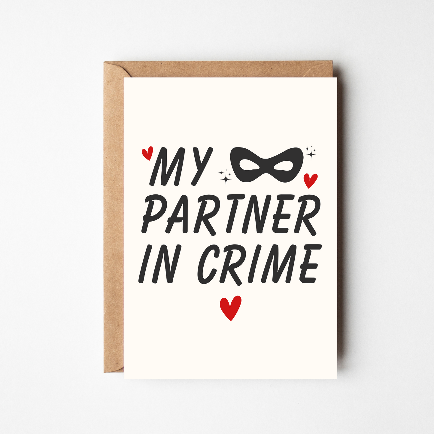 A6 Partner In Crime Card