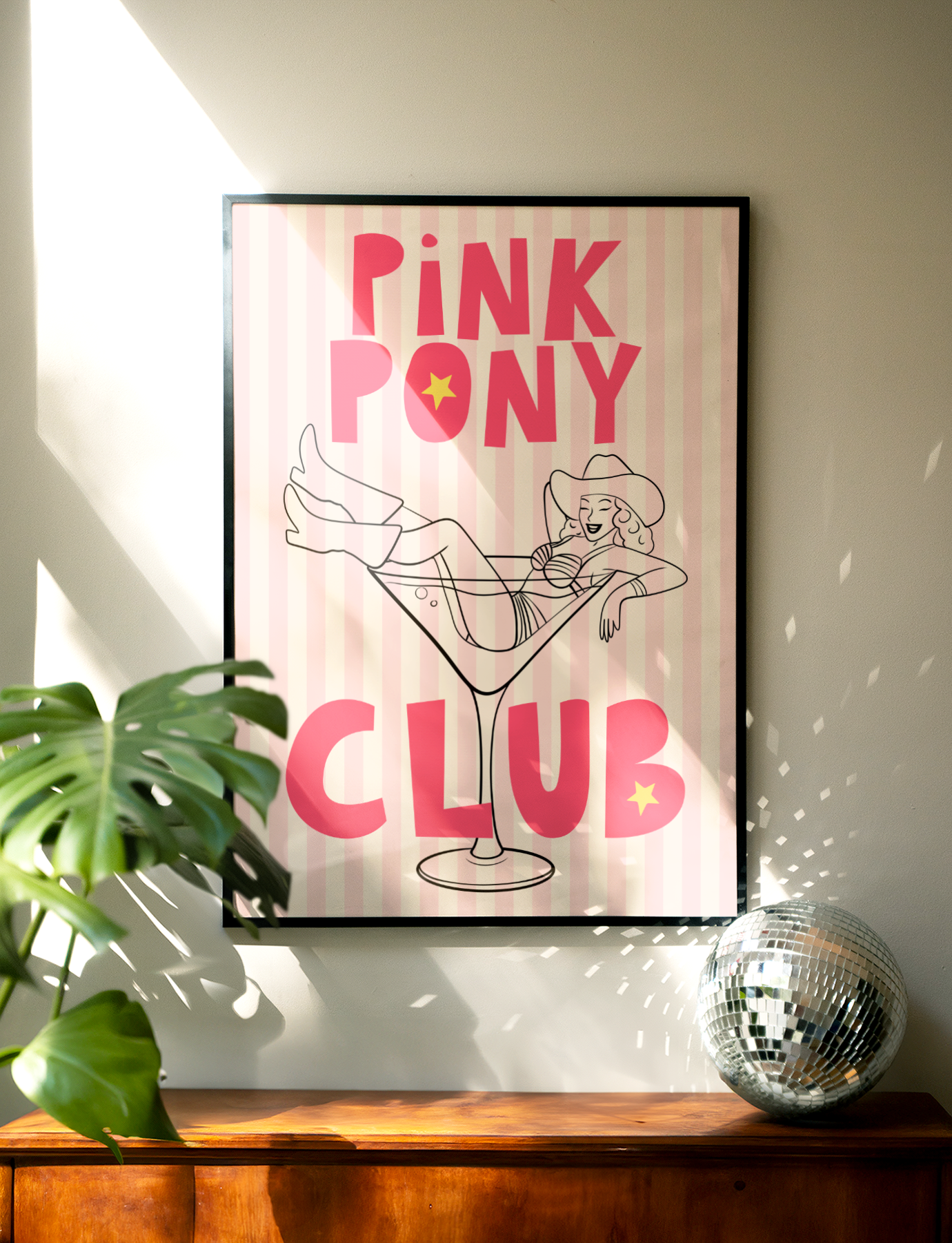 Pink Pony Club Print