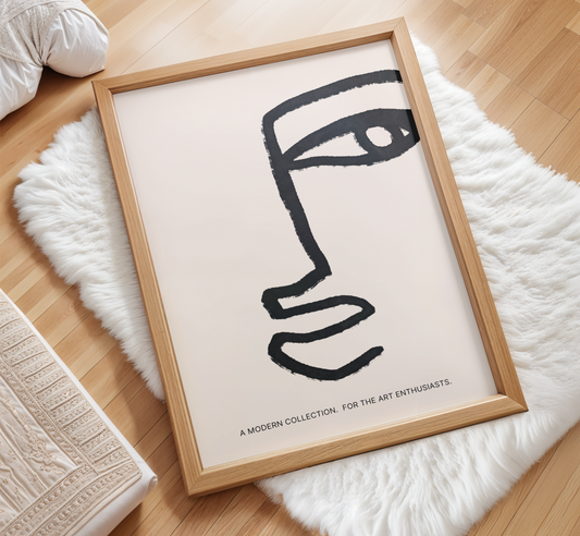 Modern Art Enthusiasts Print - BYHONEYSTUDIOS