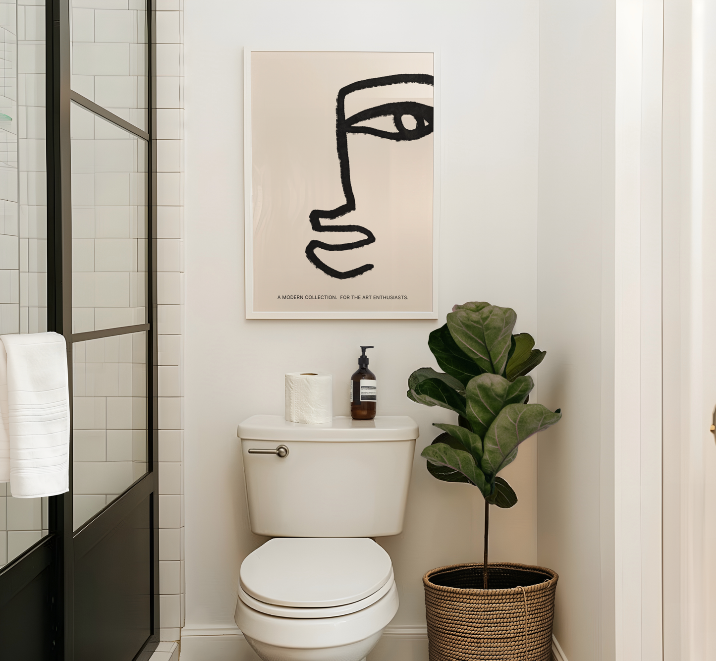 Modern Art Enthusiasts Print - BYHONEYSTUDIOS