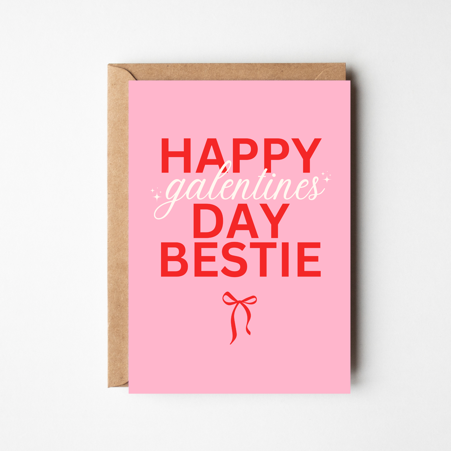 A6 Happy Galentines Day Card - BYHONEYSTUDIOS