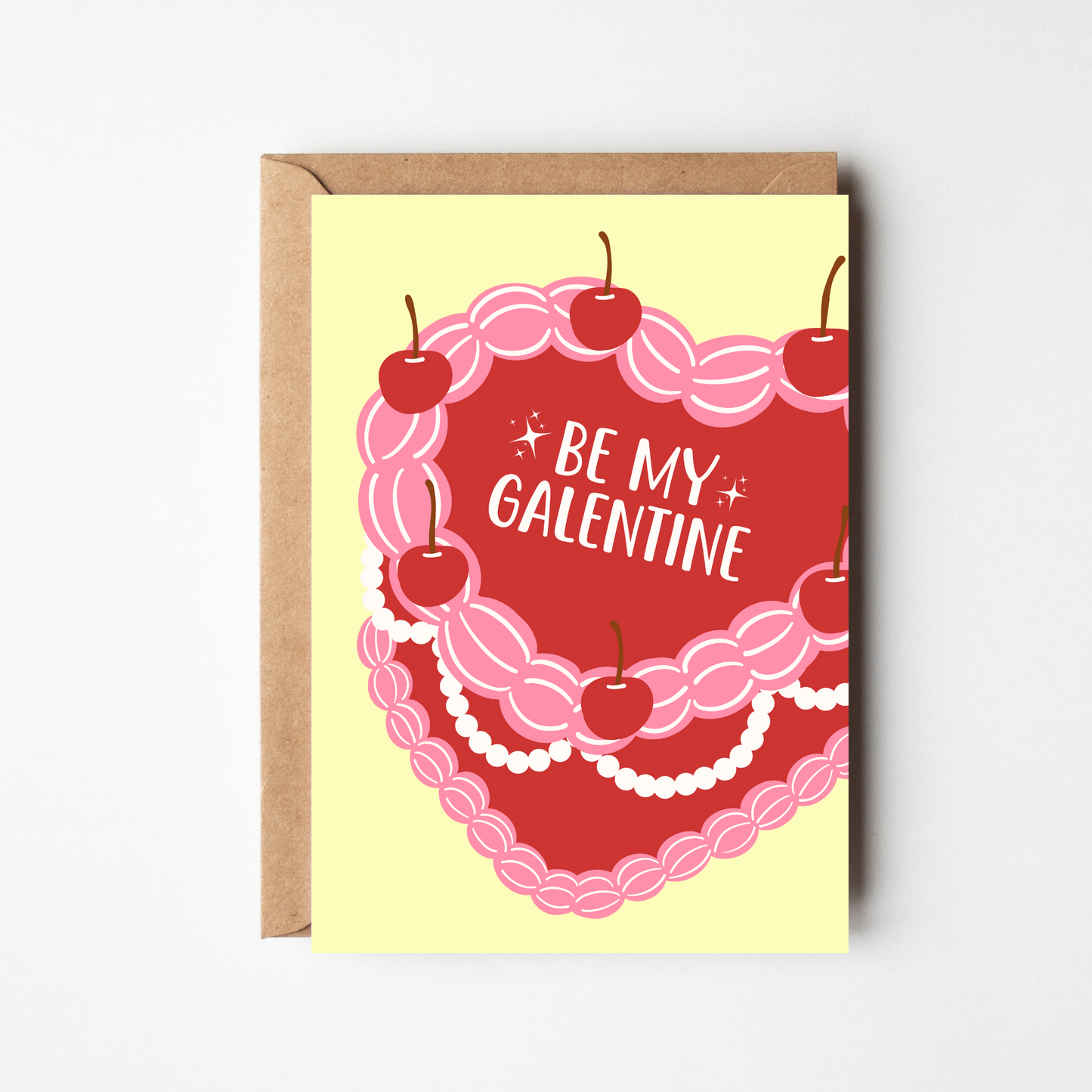 A6 Happy Galentines Day Card - BYHONEYSTUDIOS