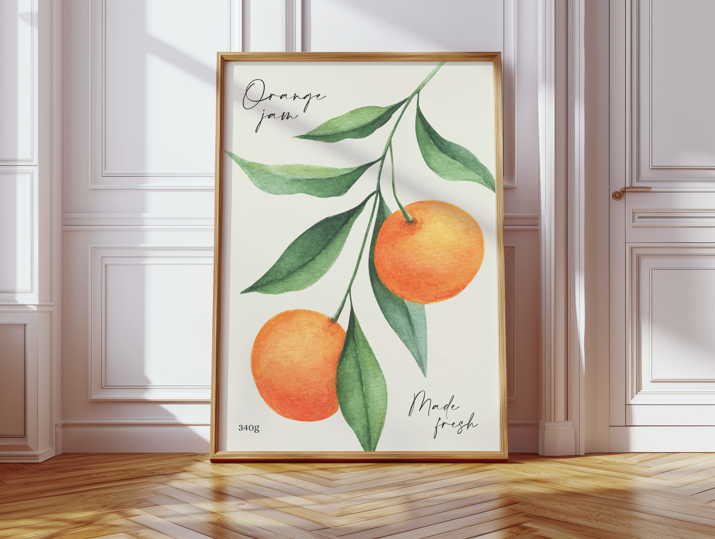 Orange Jam Print - BYHONEYSTUDIOS
