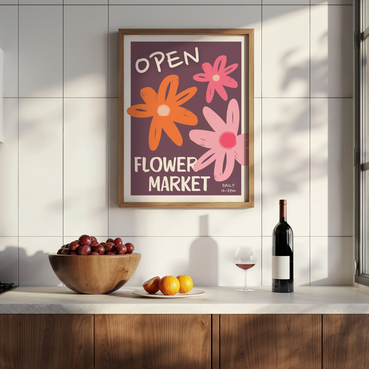 Flower Market Print - BYHONEYSTUDIOS