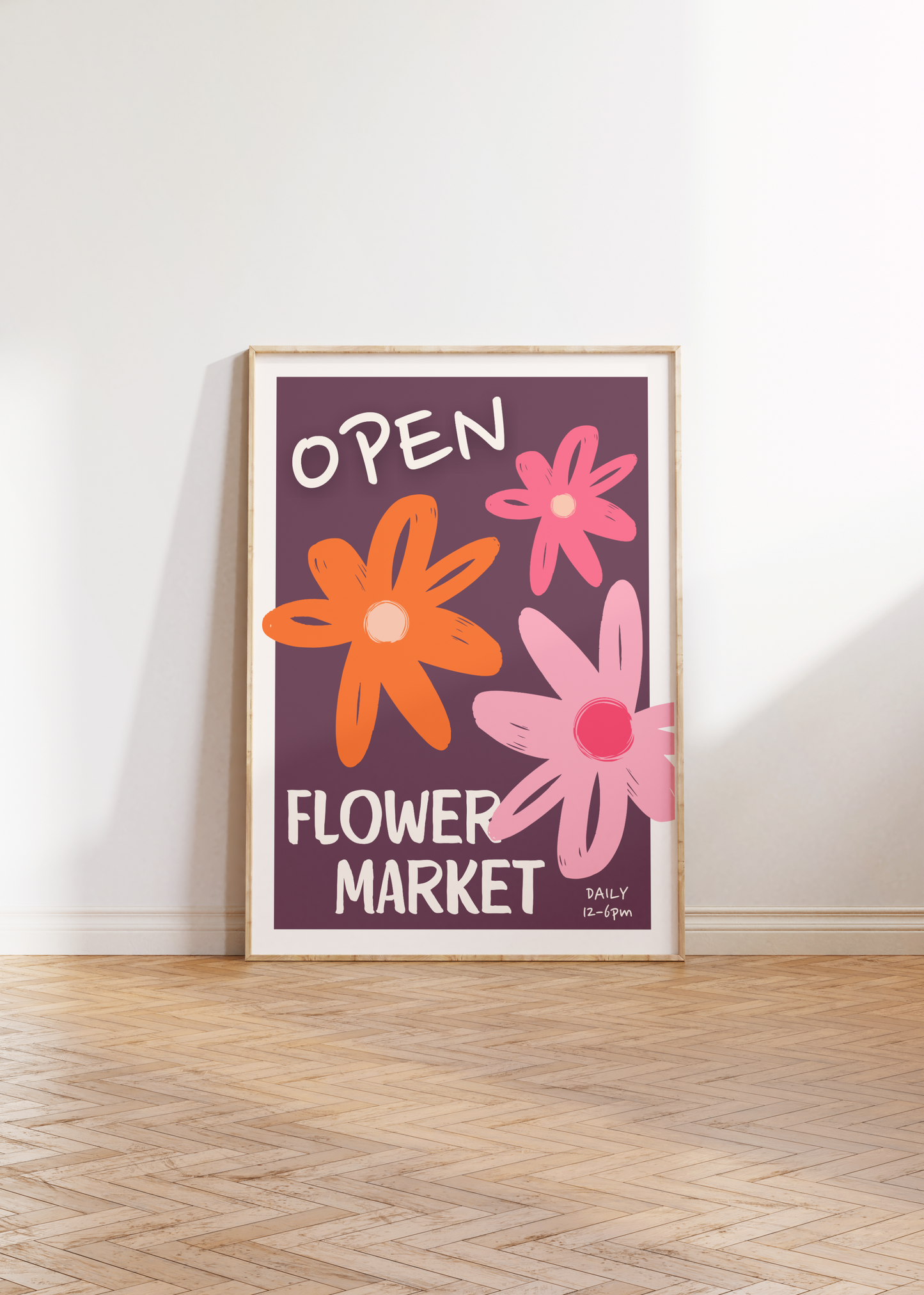 Flower Market Print - BYHONEYSTUDIOS