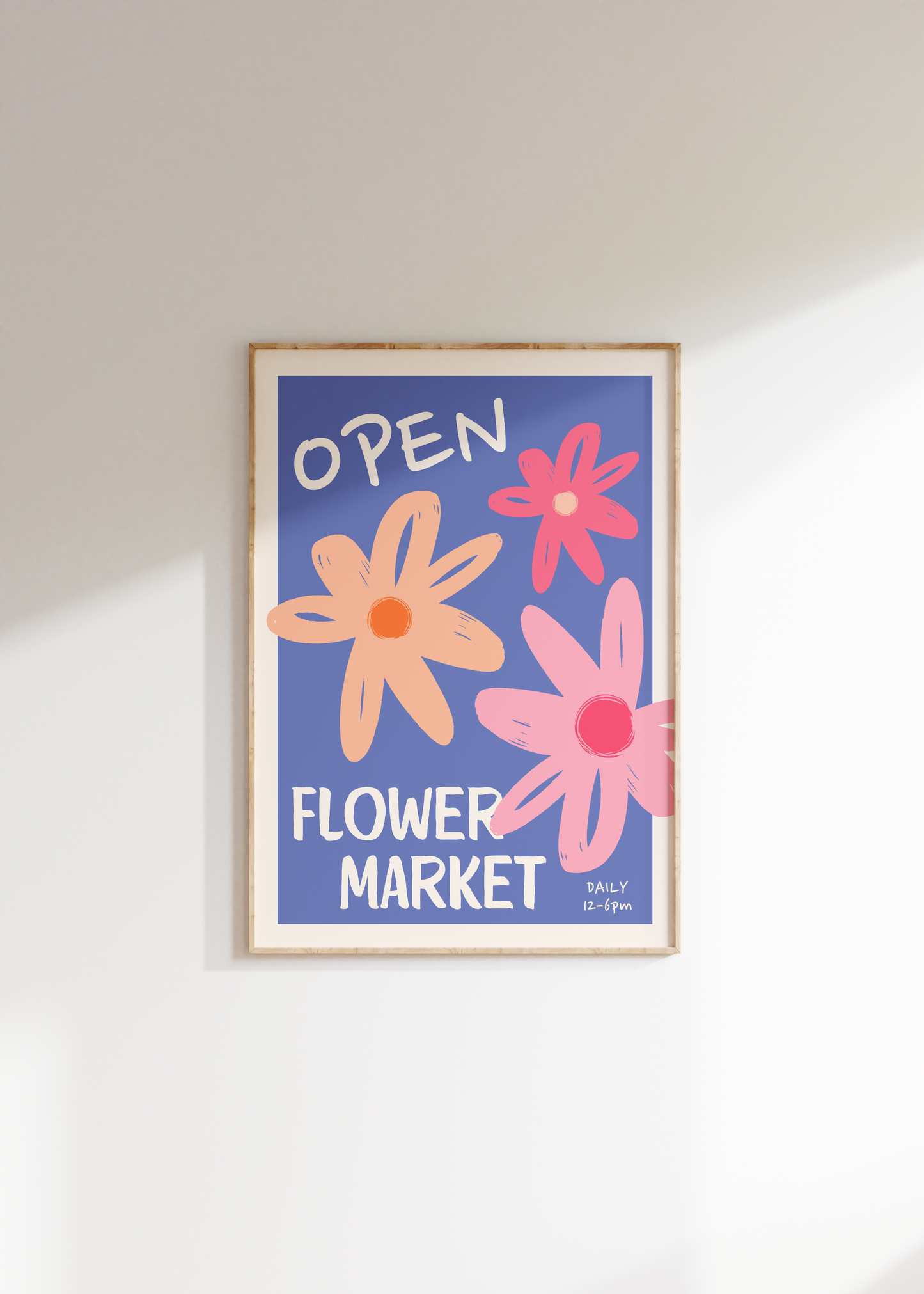 Flower Market Print - BYHONEYSTUDIOS