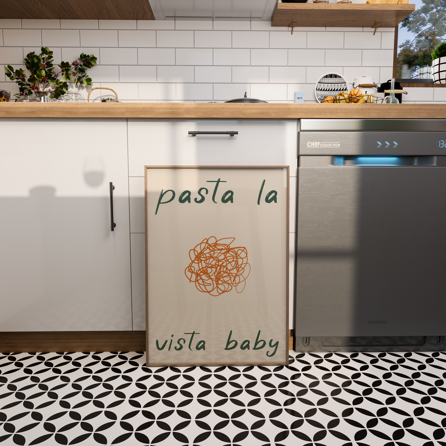 Pasta La Vista Print
