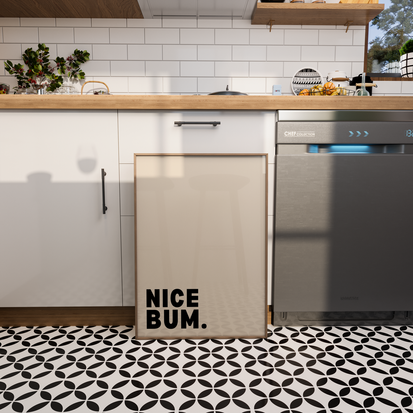 Nice Bum Print