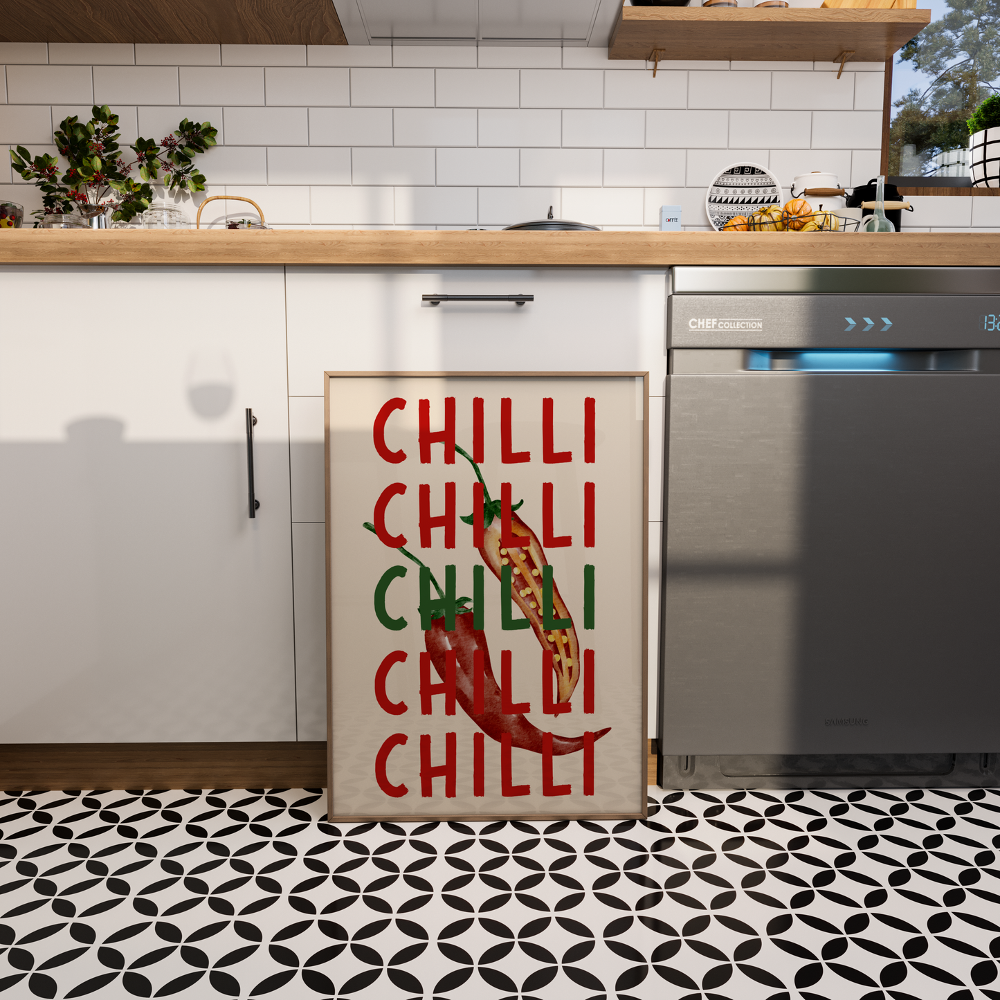 Chilli Repeat Print - BYHONEYSTUDIOS
