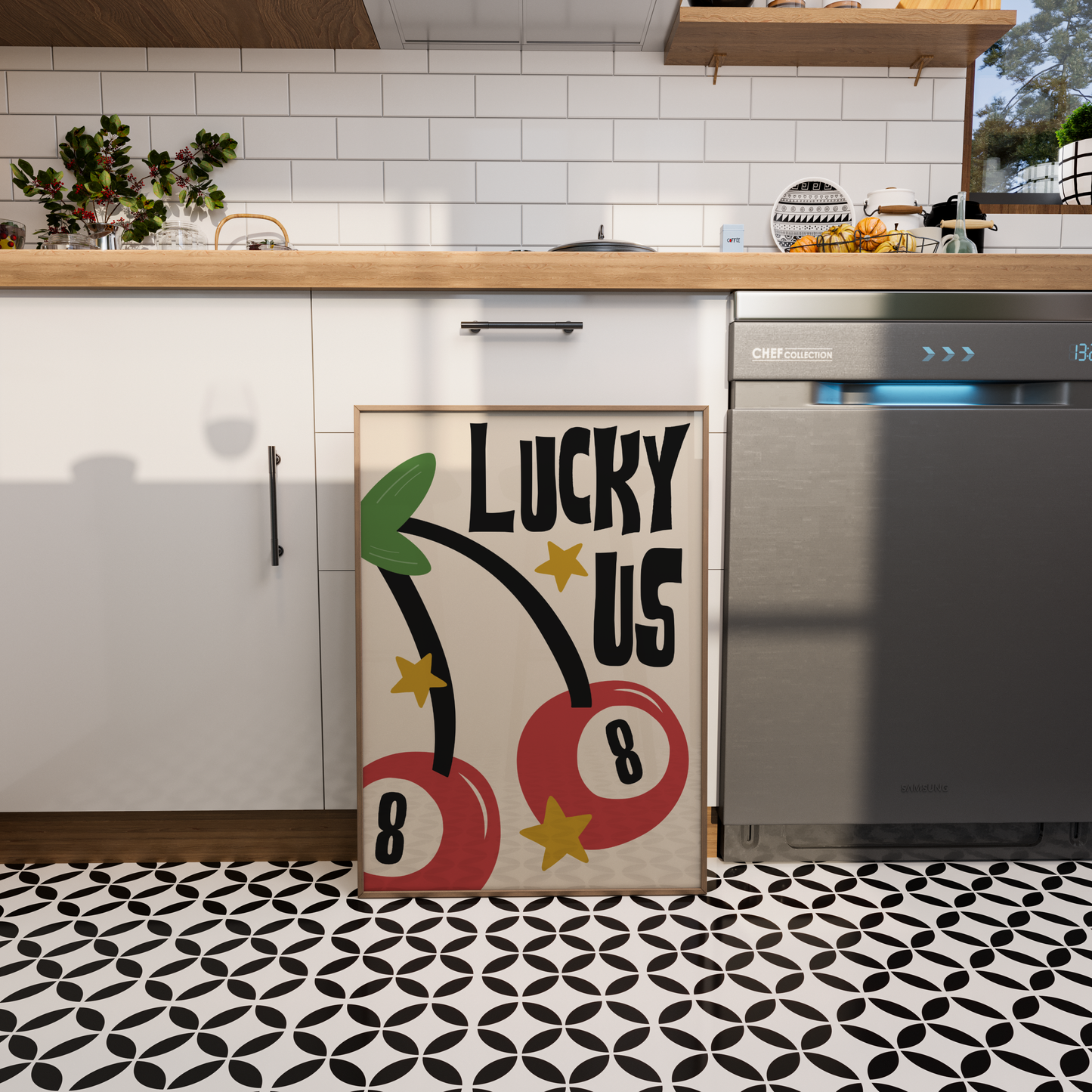 Lucky Us Print - BYHONEYSTUDIOS