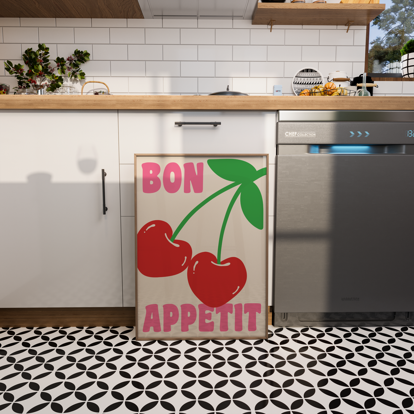 Bon Appetit Print - BYHONEYSTUDIOS