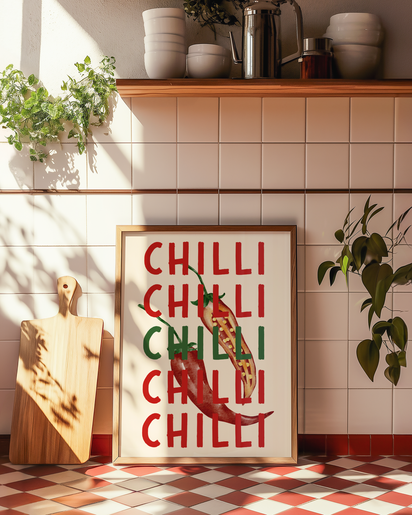 Chilli Repeat Print - BYHONEYSTUDIOS