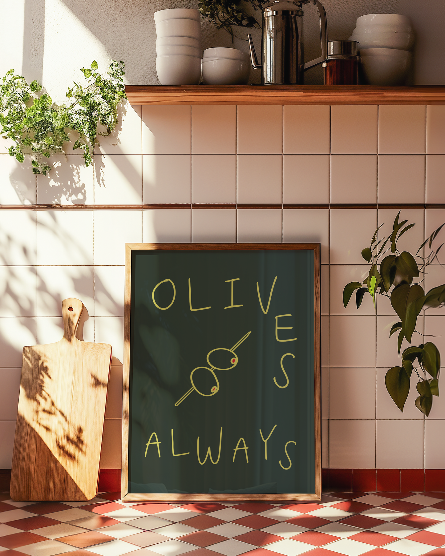 Olives Always Print