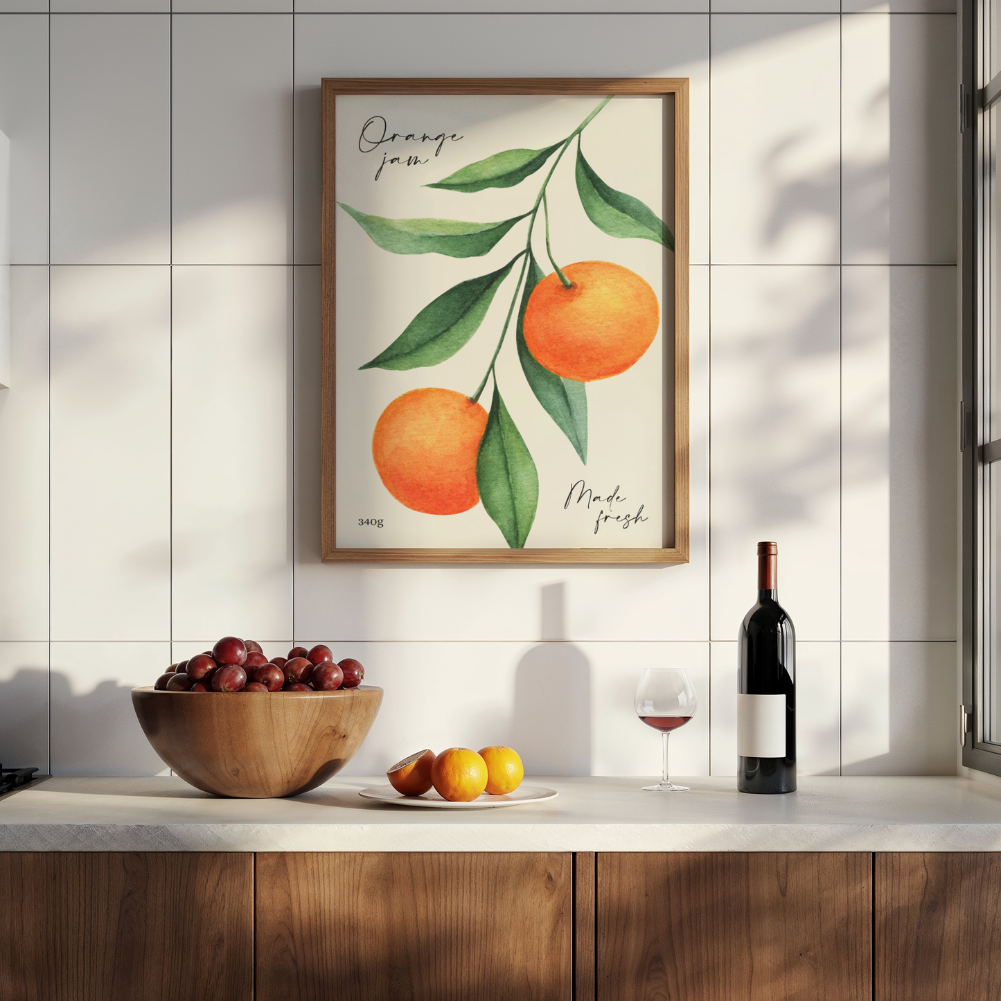 Orange Jam Print - BYHONEYSTUDIOS