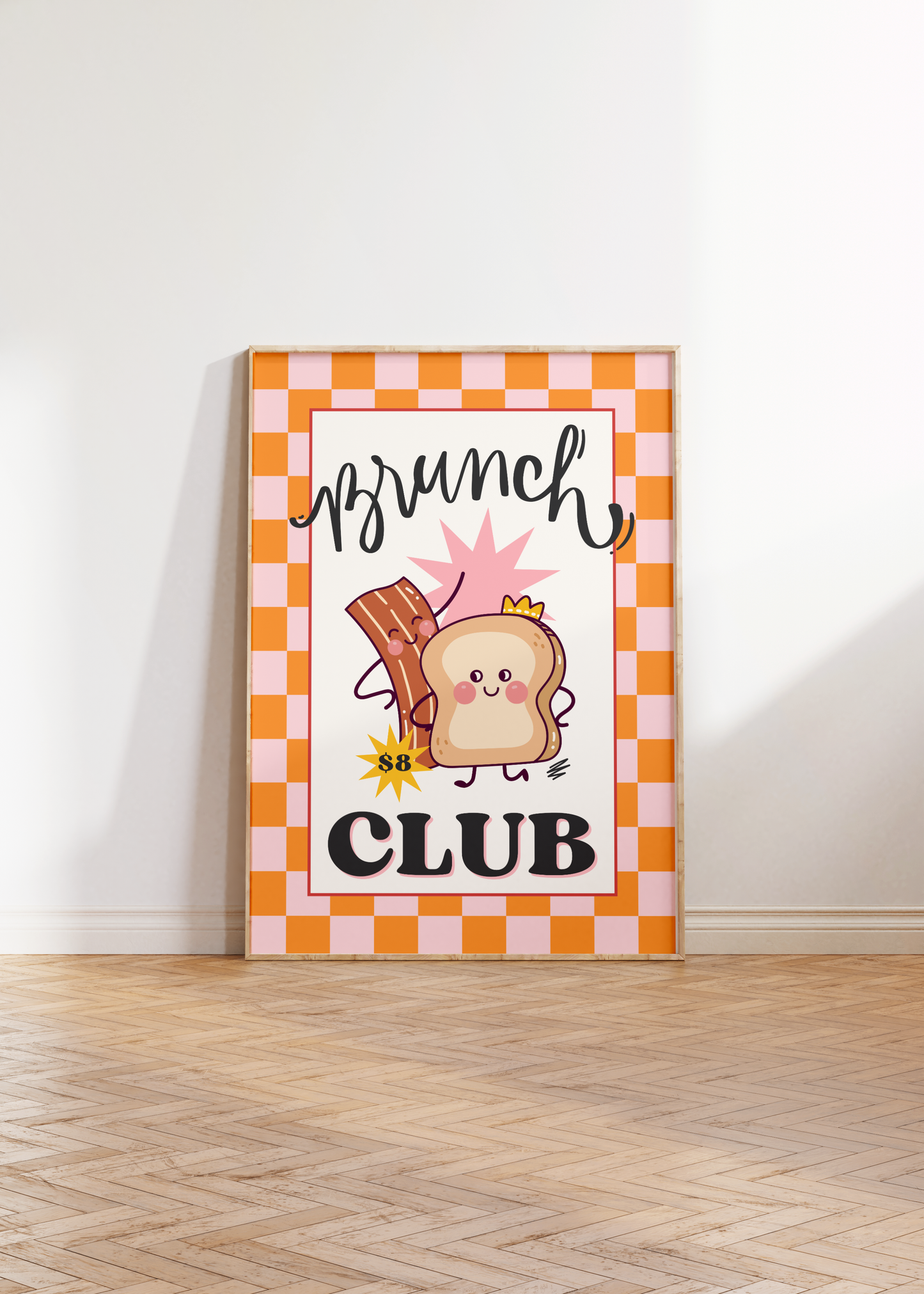 Brunch Club Print - BYHONEYSTUDIOS