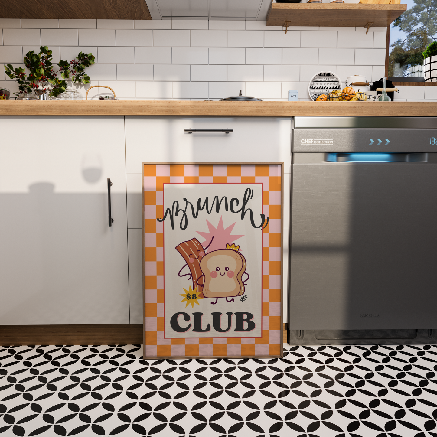Brunch Club Print - BYHONEYSTUDIOS