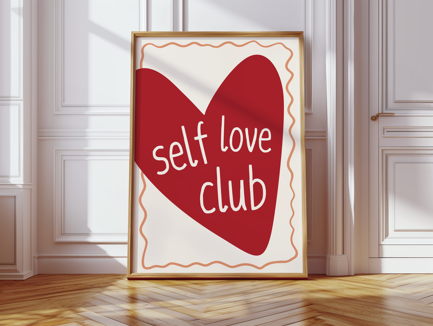 Self Love Club Print - BYHONEYSTUDIOS