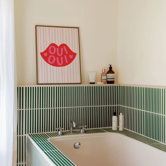 Oiu Oui Print - BYHONEYSTUDIOS