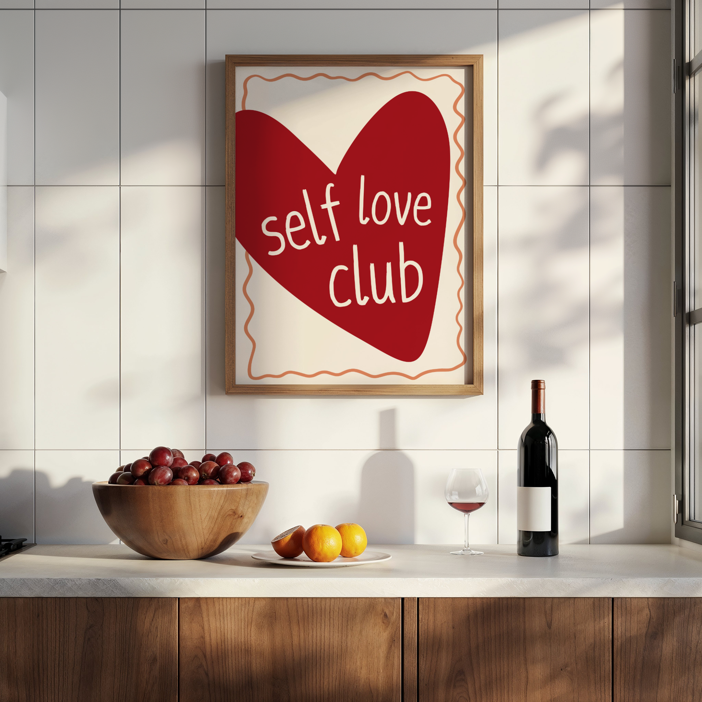 Self Love Club Print - BYHONEYSTUDIOS