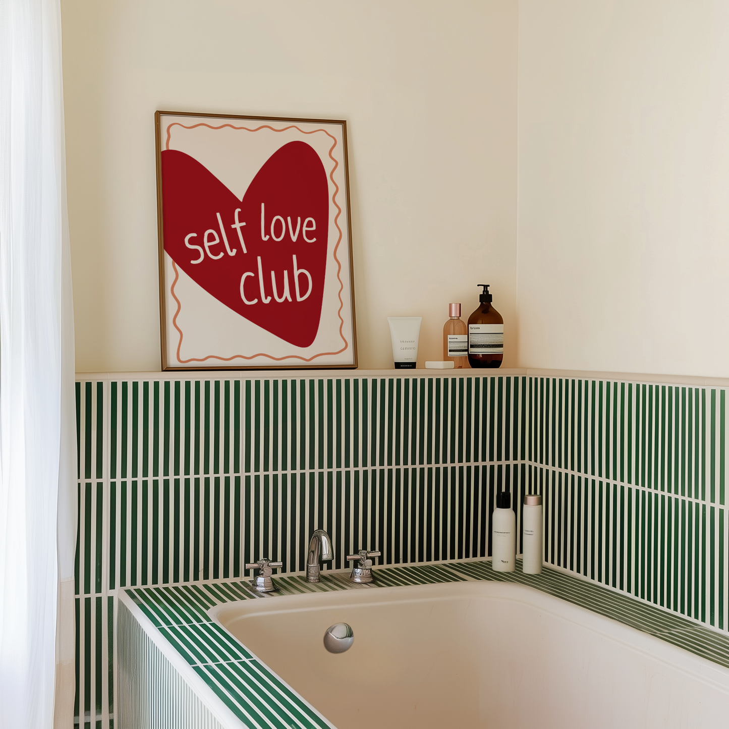 Self Love Club Print - BYHONEYSTUDIOS