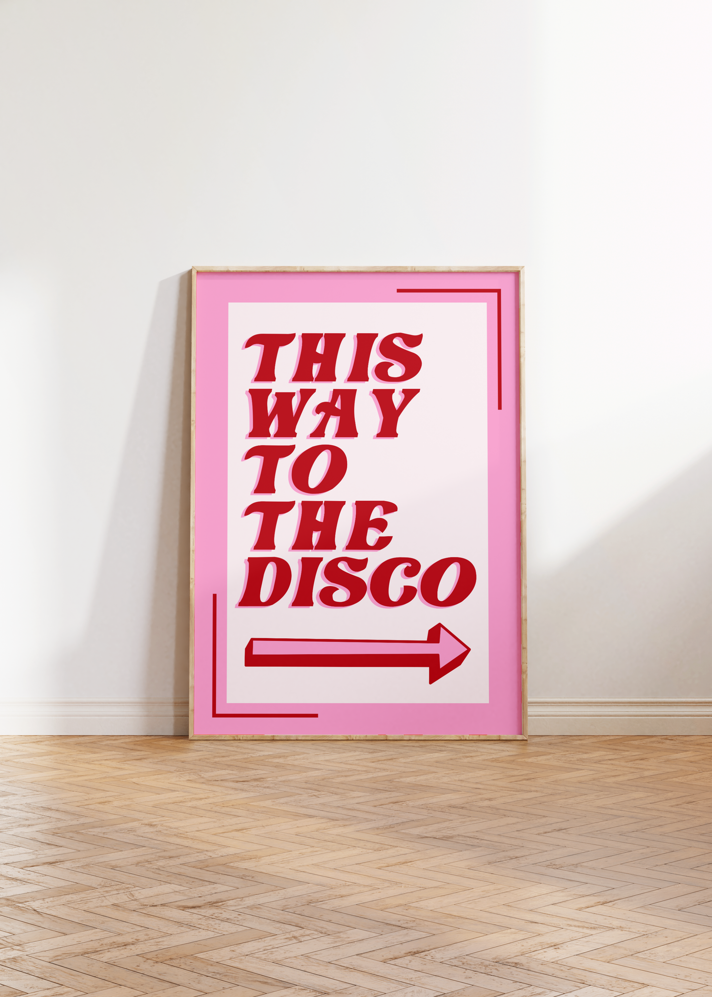 To The Disco Print - BYHONEYSTUDIOS