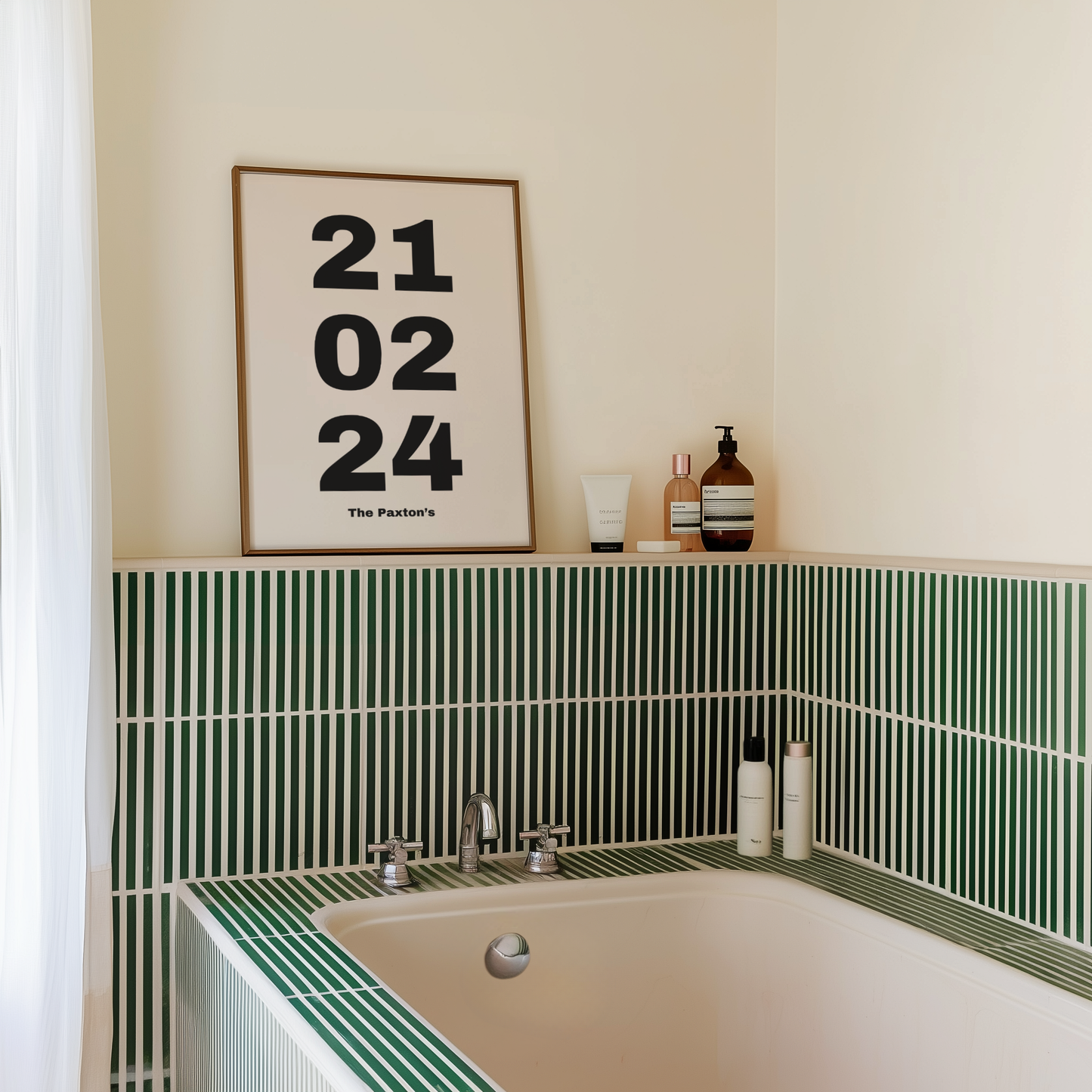 Personalised Date Print - BYHONEYSTUDIOS