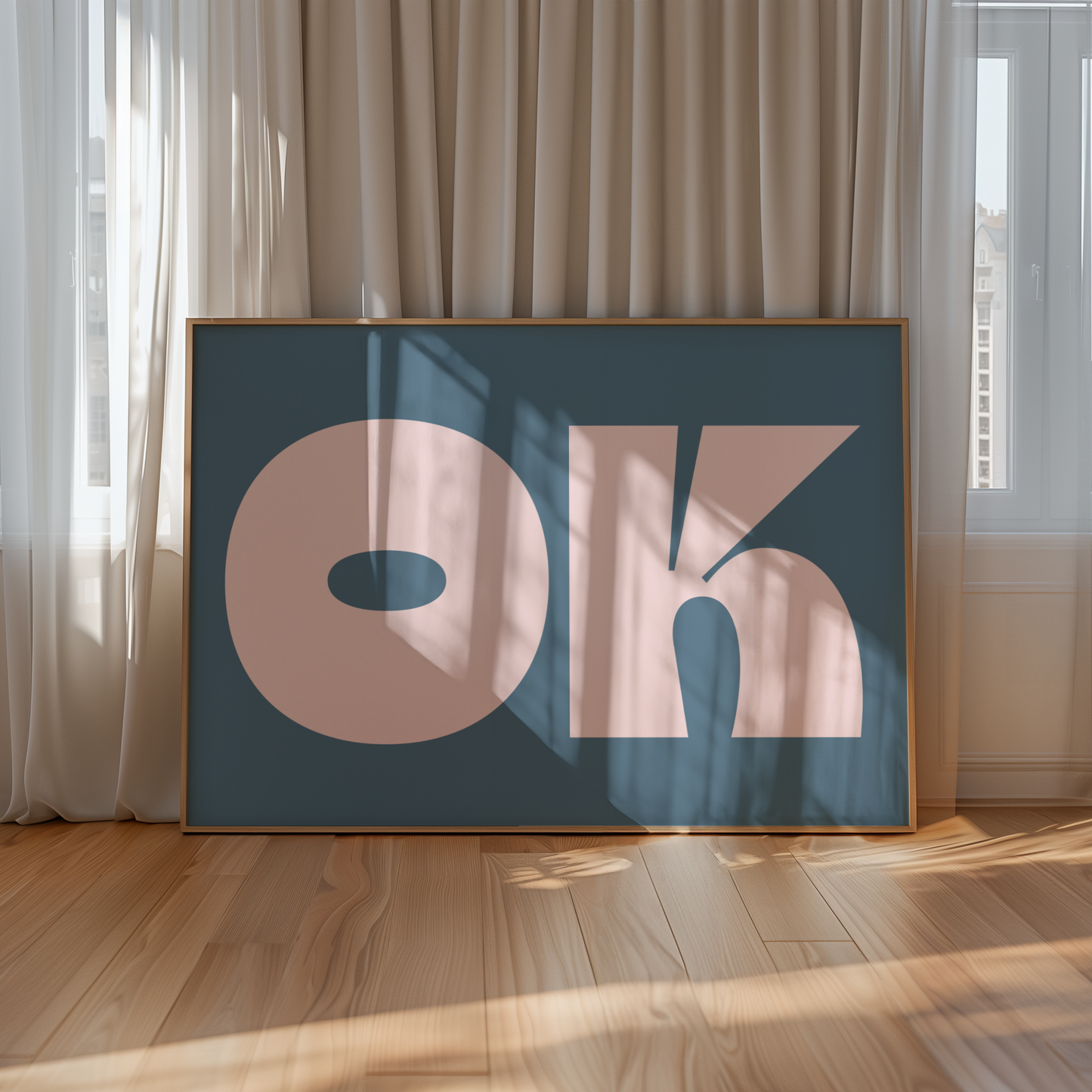 Bold OK Print - BYHONEYSTUDIOS