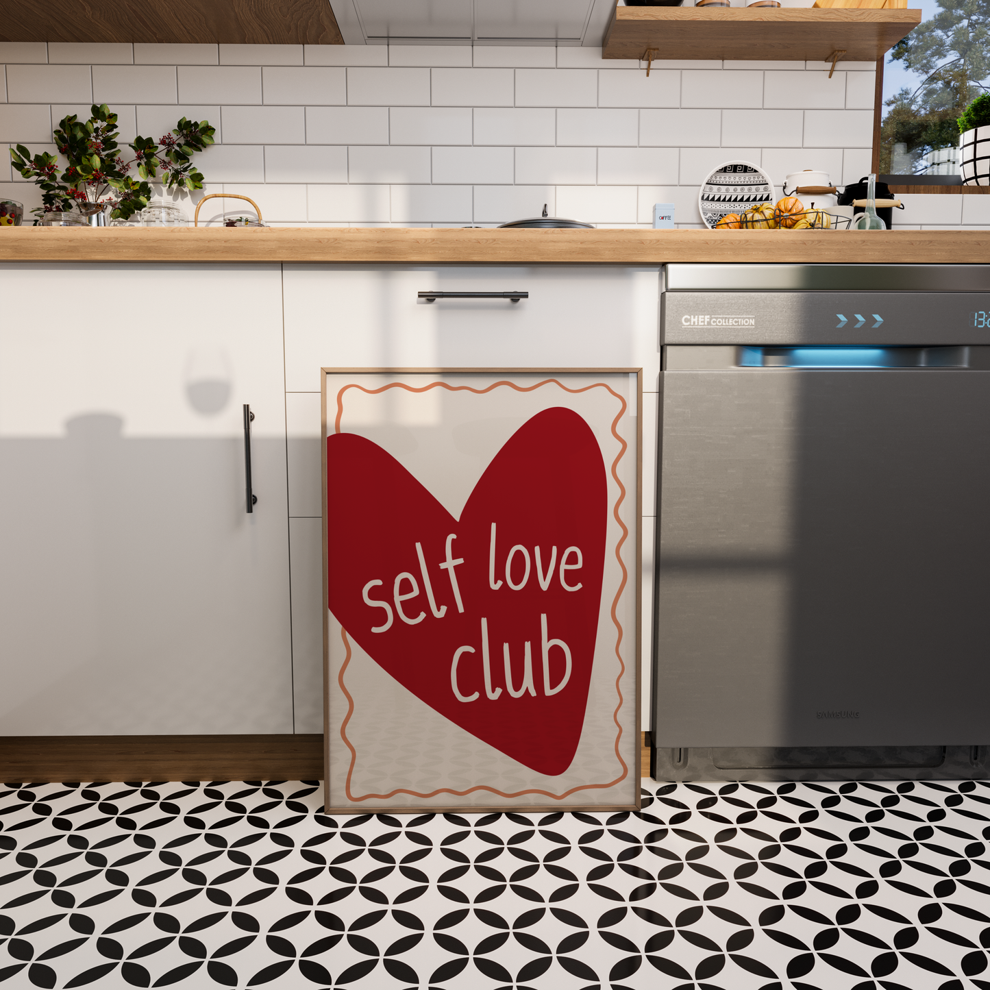 Self Love Club Print - BYHONEYSTUDIOS