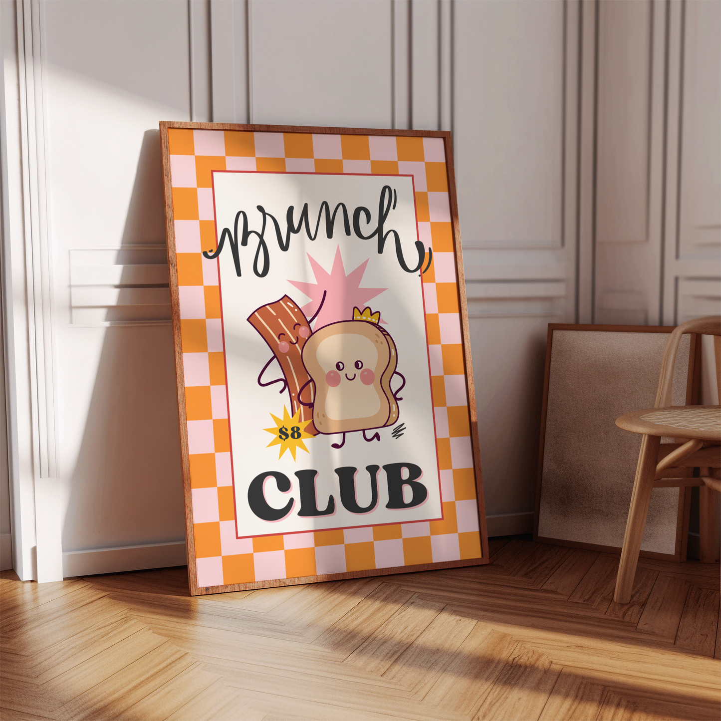Brunch Club Print - BYHONEYSTUDIOS