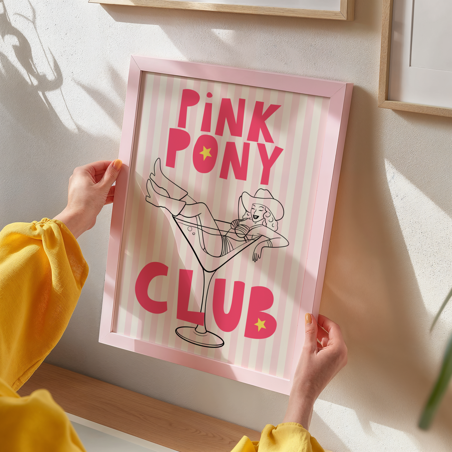 Pink Pony Club Print
