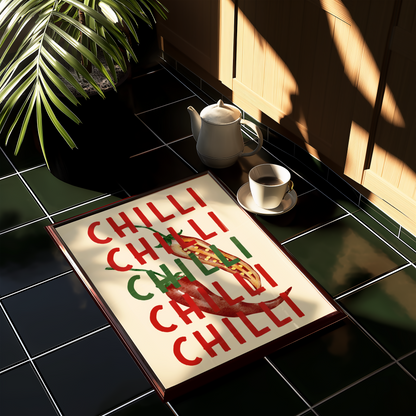 Chilli Repeat Print