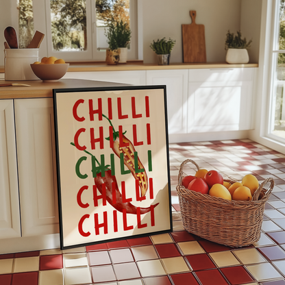 Chilli Repeat Print