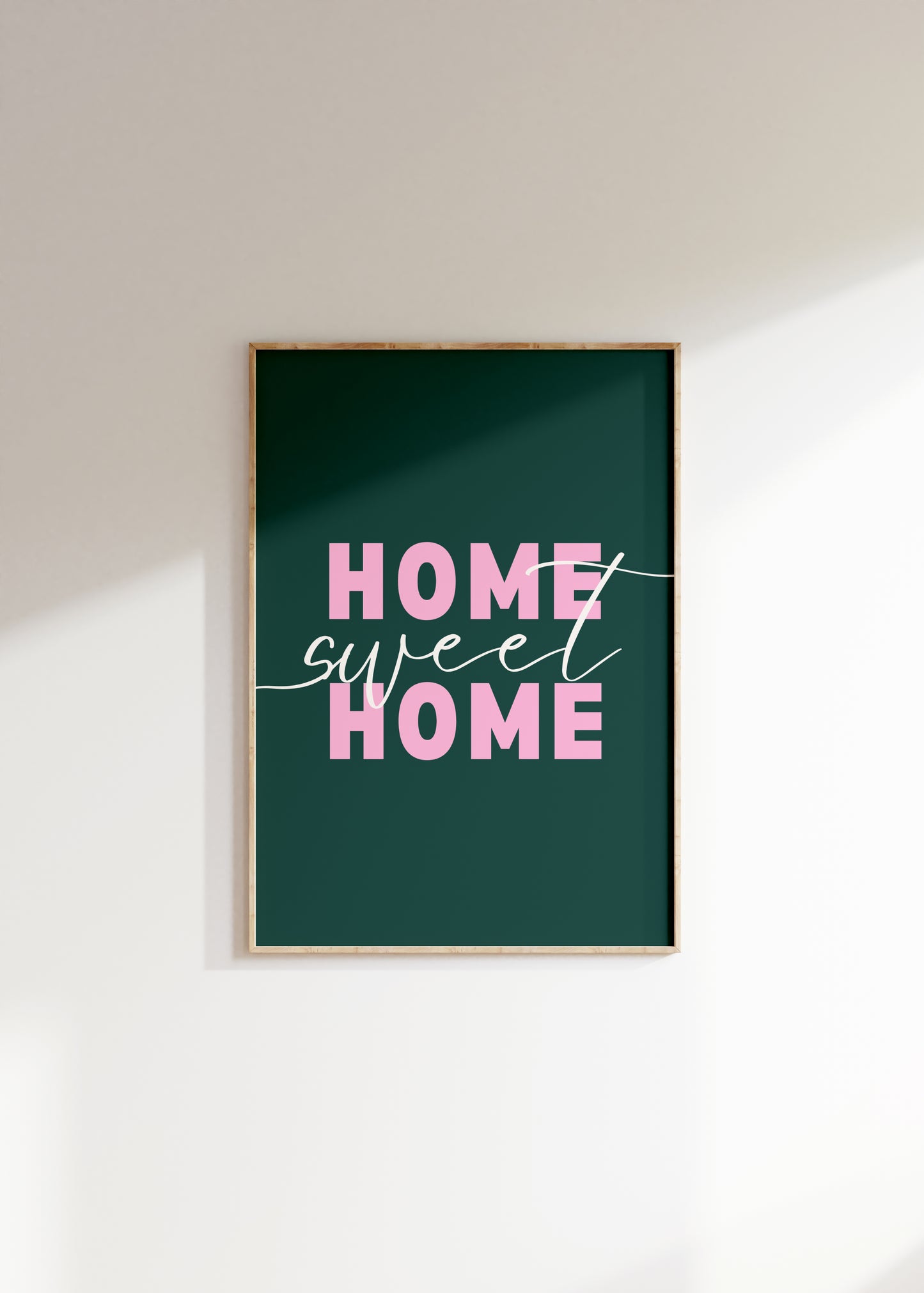 Home Sweet Home Print - BYHONEYSTUDIOS