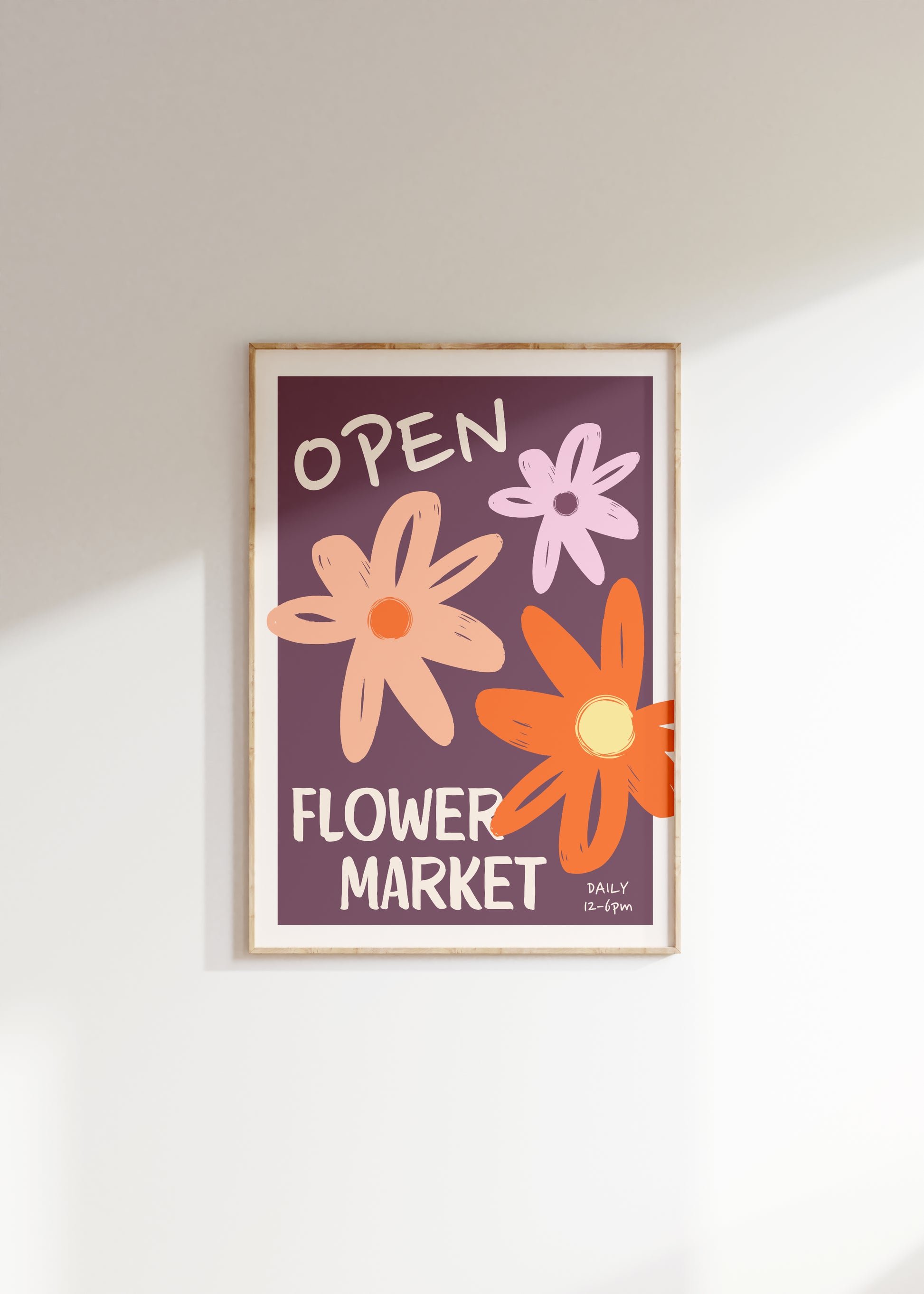 Flower Market Print - BYHONEYSTUDIOS